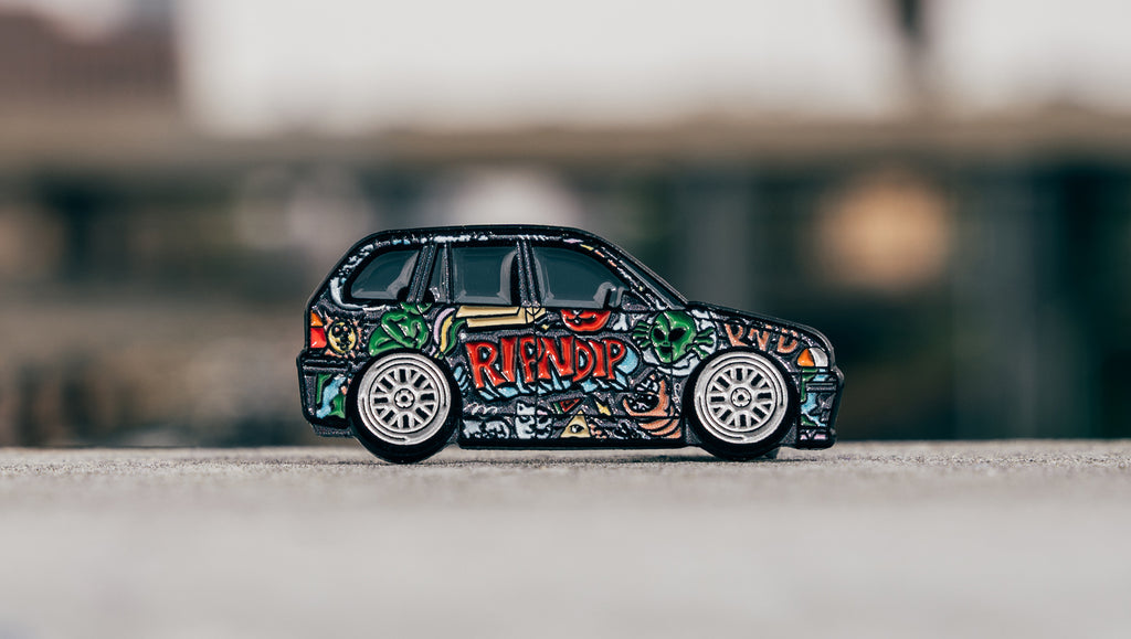 RIPNDIP BMW E46 Wagon Leen Customs Enamel Pin – Wrap Legends