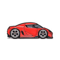 Red Koenigsegg CC850 Leen Customs Pin